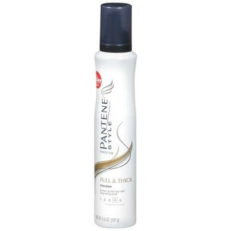 P & G Pantene Pro V Style Full & Thick Mousse, 6.6 oz