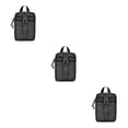 thumbnail image 2 of Toystoory Bolsa de almacenamiento al aire libre Camping Senderismo Accesorios de supervivencia Riñonera Pesca Montañismo Bolsillo Oxford Paquete de Negro 3piezas Toystoory CBP186098, 2 of 6