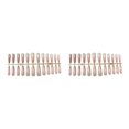thumbnail image 4 of Minnieouse 24 Pieces Fake Nails Shiny Surface Press-on Long Fingernail Elegant Artificial Coffin Design Accessory Nail Tips for DIY Type7 NO7, 4 of 6