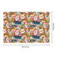 thumbnail image 3 of Lsque Retro Summer Stamp Pattern Flag,Retro Summer Stamp Printed Garden Flag 48 x 72 in - Double Sided Small Flags for Yard, 3 of 9