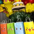 thumbnail image 4 of Bolsa de embalaje de Pokémon, bolsa de regalo con temática de cumpleaños, Pikachu, bolsa de regalo para aperitivos y dulces, Charmander, Squirtle, regalo de juguete para niños（candy box 1pc27, 4 of 5