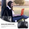 thumbnail image 4 of Japanese JK Uniform Handbag Unisex PU Shoulder Briefcase Waterproof Computer Bag, 4 of 8