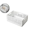 thumbnail image 1 of Dvruxg Mini Foldable Plastic Storage Box Mini Plastic Baskets for Organizing and Storage for Home Kitchen Bedroom Bathroom Office, 1 of 5