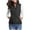 Black, variant on Meichang Puffer Vests for Women Sleeveless Full Zipper Quilted Lightweight Puffer Coats Basic Vests Winter Work Casual Outerwear