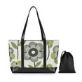 thumbnail image 7 of FORMRS Canvas Laptop Tote Bag for Women with 15.6" Computer Compartments Shoulder Handbag, Retro Flower, 7 of 7