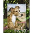 thumbnail image 3 of Lurcher by Debbie Cook Garden Flag, 3 of 3