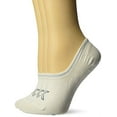 thumbnail image 2 of Calvin Klein Women's 3 Pair Cotton Sneaker Liner Socks, White, 6-9.5, 2 of 3