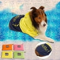thumbnail image 2 of Impermeable para perro Grande Zulema impermeable amarillo con azul tamaño L, 2 of 7