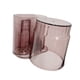 thumbnail image 2 of Portacepillos y pasta de dientes con vaso de enjuague Organización y almacenamiento Fácil de Rosa, 2 of 9