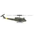 thumbnail image 4 of C032 UH-1 Huey 6CH Gyro Stabilized RC Helicopter - Flybarless Scale Model with Altitude Hold & Optical Flow, Remote Control Helicopter for Adults, Green, 4 of 6
