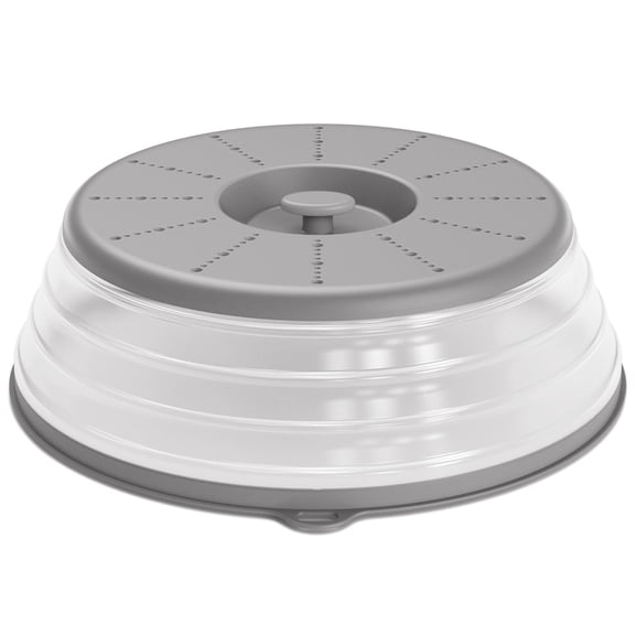 Microwave Splatter Cover Vented ,11 inch Vented Lid with Steam Holes for Splatter Guard & Colander Kitchen Gadget for Food.