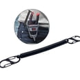 thumbnail image 4 of Boating Fishing Rope Retention Rope Retractable Spring Elastics Rope Retractable Coiled Tethers with Carabiner Enduring, 4 of 9