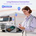 thumbnail image 6 of New Bee M54 Bluetooth Headset, Single Ear Wireless Earpiece with 500mAh LED Digital Charging Case, 6 of 9