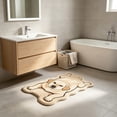 thumbnail image 6 of Tuvgenk Bathroom Shower Rugs Water Absorbent Cute Bathroom Floor Mats Animai Print Novelty Shaped Quick Dry Non-Slip 16 X 24 in, 6 of 6