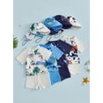 thumbnail image 3 of BemeyourBBs BemeyourBBs Toddlers Baby Boys 3 Piece Swimsuit Infant Boy Bathing Suit Swim Shirt Trunk Shorts Set and Sun Hat Short Sleeve Swimwear Sunsuit UPF 50+ Rash Guard, 3 of 9