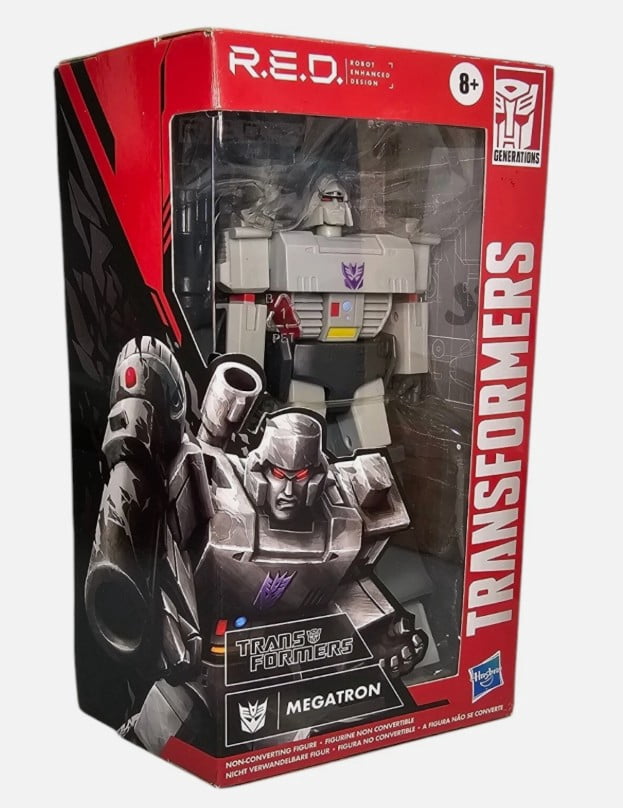 R.E.D Non-converting Transformers MEGATRON action figure