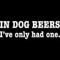 thumbnail image 3 of CafePress - Dog Beers Men's Dark Pajamas - Men's Dark Loose Fit Cotton Pajama Set, 3 of 7