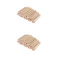 thumbnail image 3 of VONKY 50Pack Stick Unfinished craft Rectangle 50mm Modelling 100Pack Block Wood 100 Pcs 4mm 2Set, 3 of 6