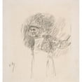 thumbnail image 2 of Félicien Rops 12x13 Gold Ornate Wood Frame and Double Matted Museum Art Print Titled - The Old Flemish Woman (The Old Flemish), 2 of 4