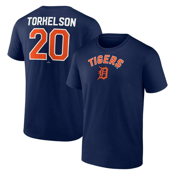 Men's Spencer Torkelson Navy Detroit Tigers Winning Streak Name & Number T-Shirt
