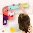 thumbnail image 1 of 12Pcs Bathroom Assembled Track Slippery Bath Toys Kids Gift, 1 of 5