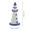 thumbnail image 4 of 10pcs Mini Lighthouse Decor Mediterranean Figurines Ornaments Landscaping Decors, 4 of 7