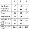 thumbnail image 3 of Women's Bikini Sets Beads Triangle Swimsuits 2 Piece String High Cut Cheeky Bathing Suits, 3 of 3
