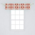 thumbnail image 2 of Ambesonne Southwestern Window Valance, Aztec Folk Art, 54" X 12", Brown Seafoam, 2 of 2