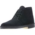 thumbnail image 3 of Clarks Mens Desert Chukka Boot, Black Suede 1, 13, 3 of 7