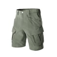 thumbnail image 3 of Mens Athletic Gym Workout Shorts Summer Outdoor Training Work Shorts with Multiple Pockets, 3 of 6