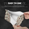 thumbnail image 3 of Logiee Insects A Print Tissue Box Cover,Stylish Tissue Box Holder Decorative Tissue Cover for Bathroom Toilet Bedroom Living Room Table Desk Office, 3 of 7