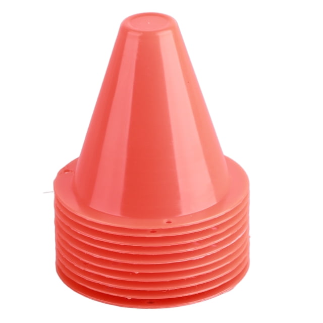 Conos de fútbol conos de entrenamiento de fútbol duraderos plástico de 85 x 85 cm 10 piezas para soporte de marcador de entrenamiento de fútbol accesorio que ANGGREK Otros
