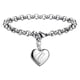 thumbnail image 1 of Pulseras con iniciales para adolescentes Pulseras con corazón de acero inoxidable para mujeres 26 letras Alfabeto Pulsera Regalos de joyería para niñas adolescentes, 1 of 4