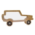 thumbnail image 4 of DOLITY Car Shaped Piggy Bank Creative Educational Toys DIY Name Decor Multipurpose Tips Unpainted, 4 of 9