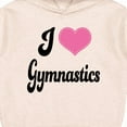 thumbnail image 3 of Inktastic I Love Gymnastics Toddler Hoodie, 3 of 4