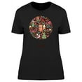 thumbnail image 1 of Forest Animals Love Circle Tee Women's -Image by Shutterstock, 1 of 2