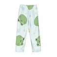 thumbnail image 5 of Daiia Kawaii Frogs Men's Sleep Pant with Pockets and Drawstring,Pajama Pants-X-Large, 5 of 9