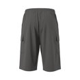 thumbnail image 3 of FhsagQ Male Cargo Short Pants for Men with Slanted Front Pockets and Backless Design for Utility Workwear Light Gray Size S, 3 of 7