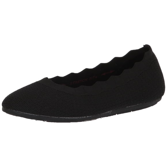 Zapatos planos Skechers Cleo 2.0-Love Spell para mujer negro 8