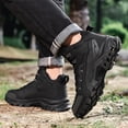 thumbnail image 4 of YOURDIARY Womens Mens Ankle-High Waterproof Hiking Boots Outdoor Lightweight Hiking Shoes Trekking Trails, 4 of 9