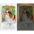 thumbnail image 2 of Caroline's Treasures SS4852CNL English Toy Spaniel Easter Eggtravaganza Ceramic Night Light, 6x4x3", multicolor, 2 of 2