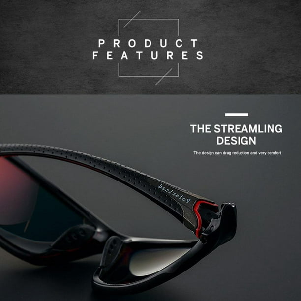 Klooyo Men's Polarized Sunglasses Men's Sport Running Fishing Golfing Driving Glasses 1 P1d2 Other One-Size