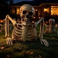 thumbnail image 6 of Realistic Half Skeleton Torso Halloween Haunted House Decoration Life Size Bone Prop for Indoor Outdoor Display, 6 of 7