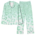 thumbnail image 1 of Ensembles de Pyjama pour Femmes Blouse à Manches Longues Décontractée pour Femmes Pantalon Ensemble de Pyjama, 1 of 5