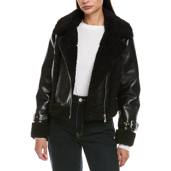 Apparis womens  Jay Bonded Coat, XXS, Black