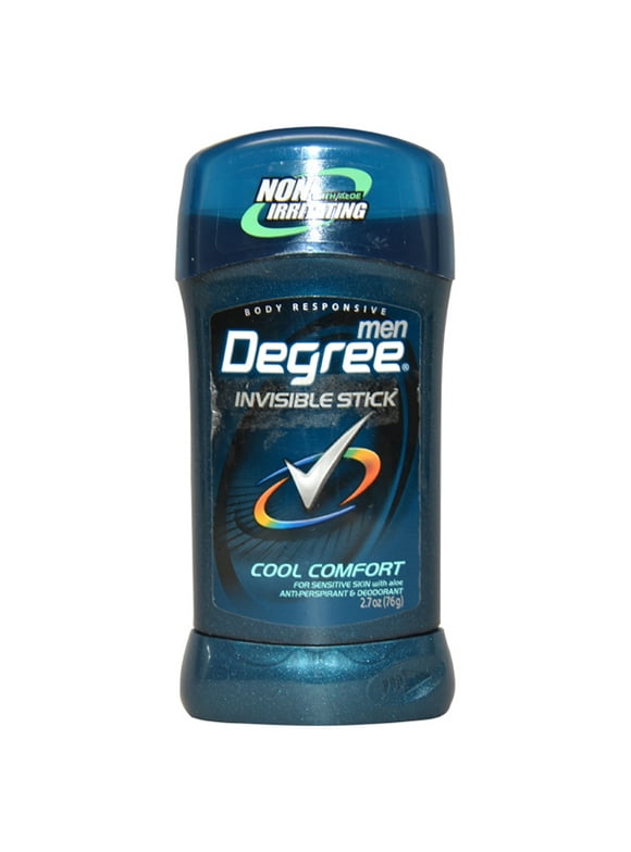 Degree Men Original Antiperspirant Deodorant Non-Irritating for Sensitive Skin Cool Comfort Deodorant for Men 2.7 oz