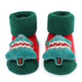 thumbnail image 2 of BULLPIANO Christmas 3D Cartoon Anti-Slip Baby Booties Socks, Infants Newborn Winter Warm Floor Slippers Socks, Size 0-12 Months, 2 of 5