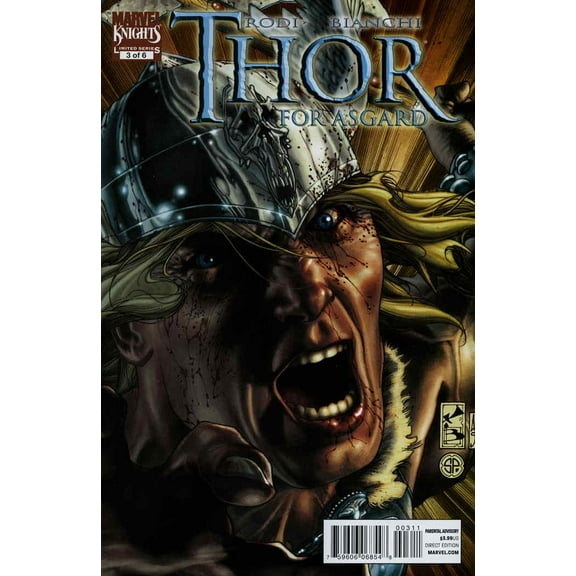 Thor: For Asgard #3 VF ; Marvel Comic Book