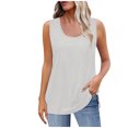thumbnail image 3 of Scyoekwg Short Sleeve Shirts for Women Women's Shirts Casual Ladies Blouses Dressy Casual Short Sleeve Tops Loose Comfy Clothes Womens Summer Fashion Shirt, 3 of 8
