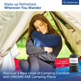 thumbnail image 2 of DREAMCARE Almohada de camping, almohada de viaje de espuma viscoelástica, accesorios de camping – Almohada pequeña Essentials Camping Almohadas para dormir, almohada de mochilero, almohadas de viaje p, 2 of 5